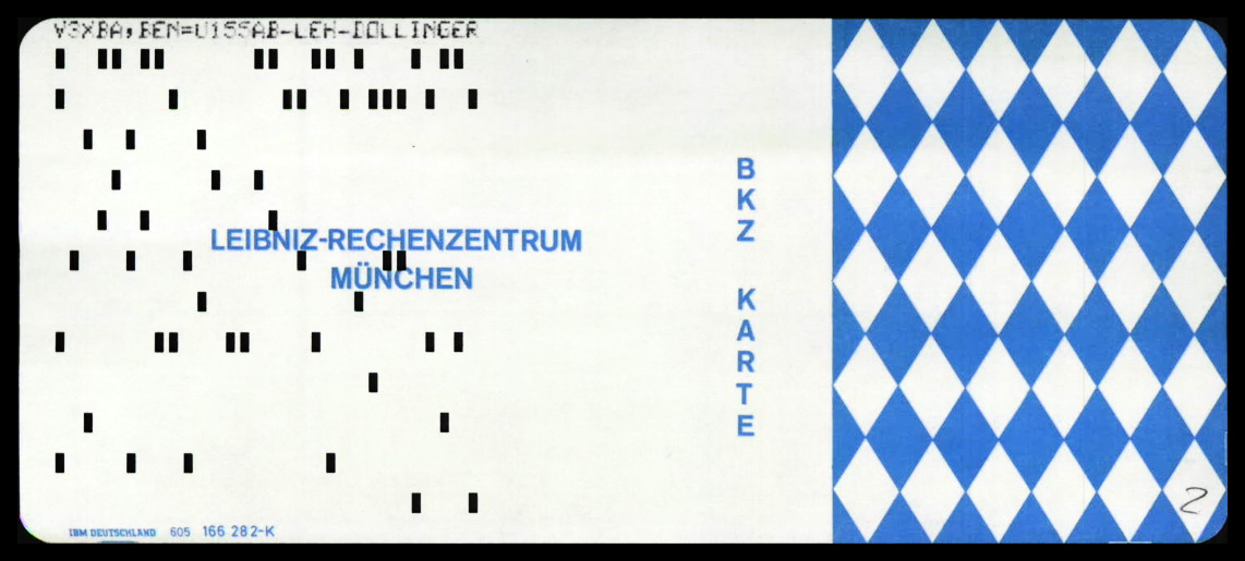 Bavarian ID card Leibniz-Rechenzentrum Muenchen
