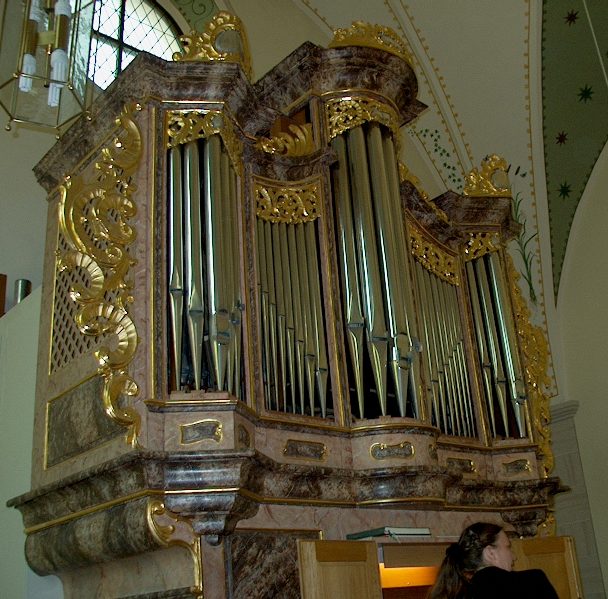 Orgel in der Evang. Kirche Kenzingen