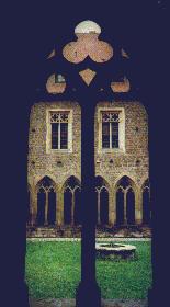 Spitzbogen im Kloster